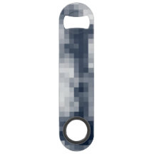 Pixelated Cloud Designed Bottle Opener