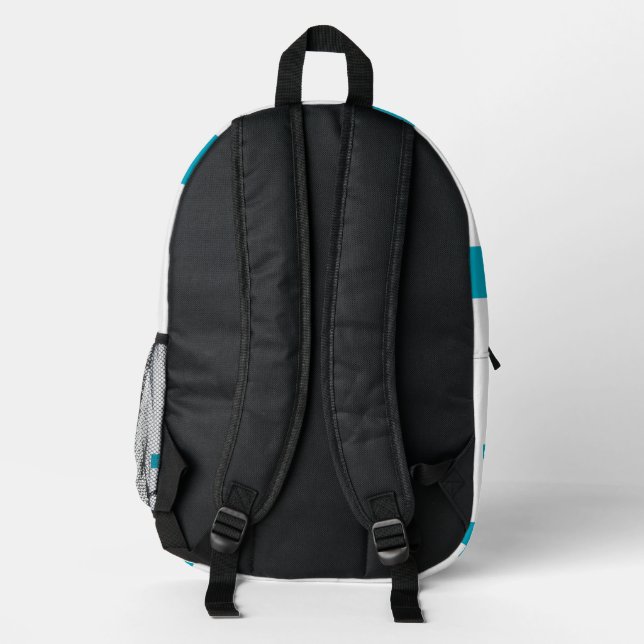 Pixelated Geometric Backpack (Back)