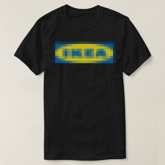 Pixelated IKEA T-Shirt (Design Front)