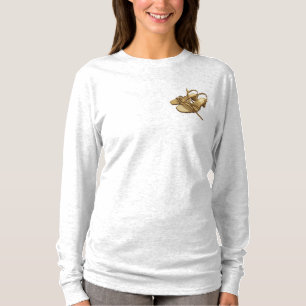 Pixelated Pair Of Golden Heels T-Shirt