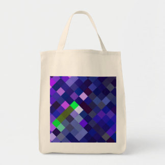 Pixelated Pattern - Indigo Tote Bag