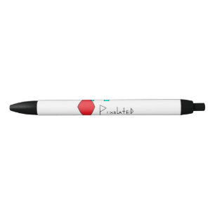 pixelated pen