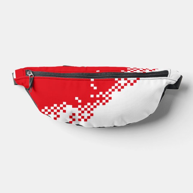Pixelation 8Bit Fans Retro Game 80s Style Bum Bags (Lay Down)