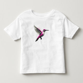 Pixeled Pink Hummingbird- Toddler T-Shirt
