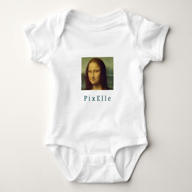 Pixelle Female Baby Bodysuit (Front)