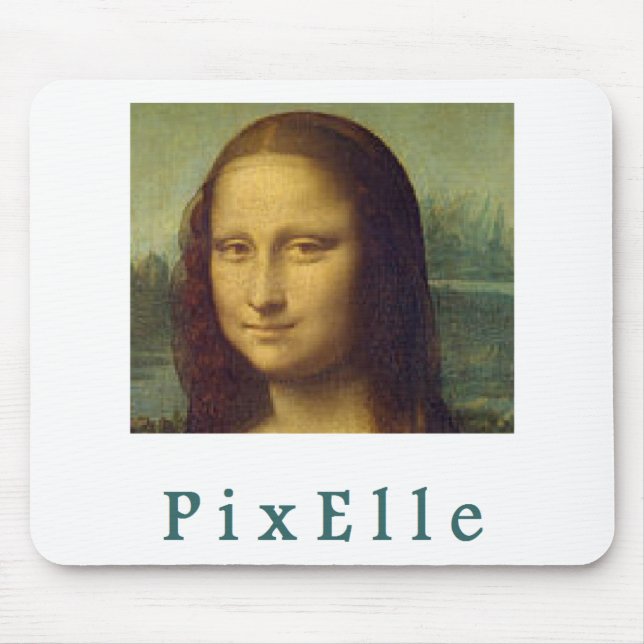 Pixelle Female Mouse Pad (Front)