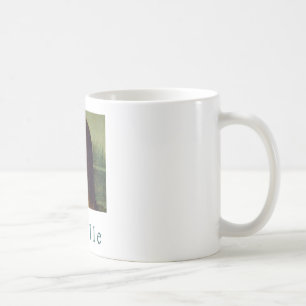 Pixelle femme coffee mug