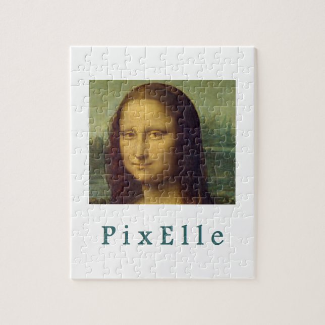 Pixelle femme jigsaw puzzle (Vertical)