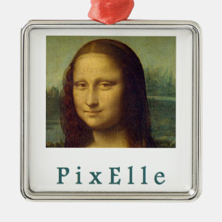 Pixelle femme metal tree decoration