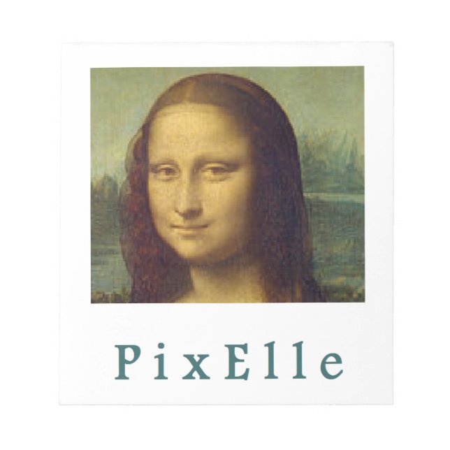 Pixelle femme notepad (Front)