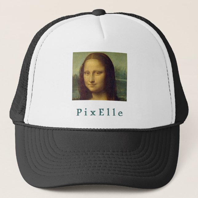 Pixelle femme trucker hat (Front)