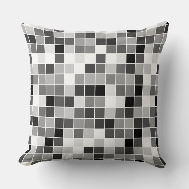 Pixels 060614 (01) - Outlined Cushion (Front)