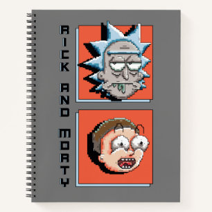 Pixelverse Rick and Morty Panel Graphic Notebook