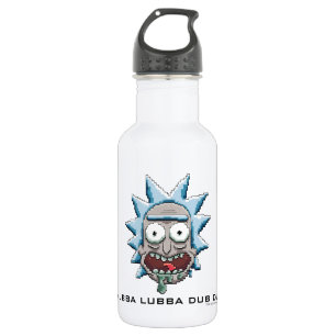 Pixelverse Rick Drooling Head 532 Ml Water Bottle