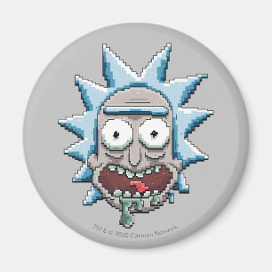 Pixelverse Rick Drooling Head Magnet