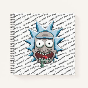 Pixelverse Rick Drooling Head Notebook