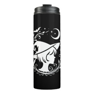 Pixie Cut Witch Wiccan Magic Witches Halloween Thermal Tumbler