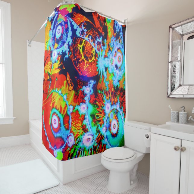 Pixie KCRLS Shower Curtain (In Situ)