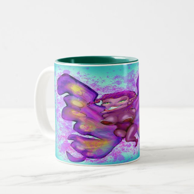 Pixie Two-Tone Coffee Mug (Front Left)
