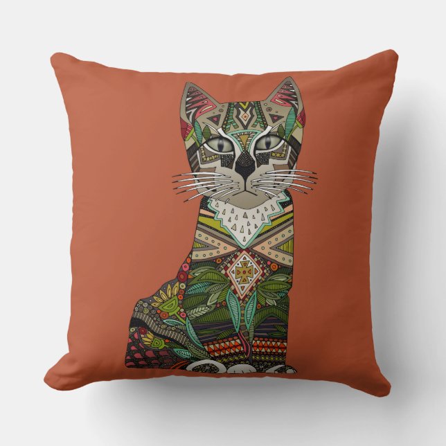 pixiebob kitten sienna cushion (Front)