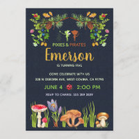 Pixies and Pirates Fairy Garden Birthday Party