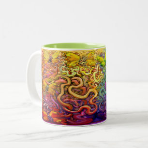 Pixies Rainbow Two-Tone Coffee Mug