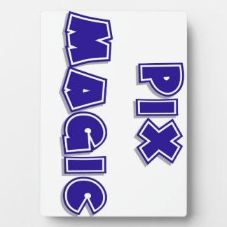 PixMagic Custom Photo w/easel  7x5 Plaque