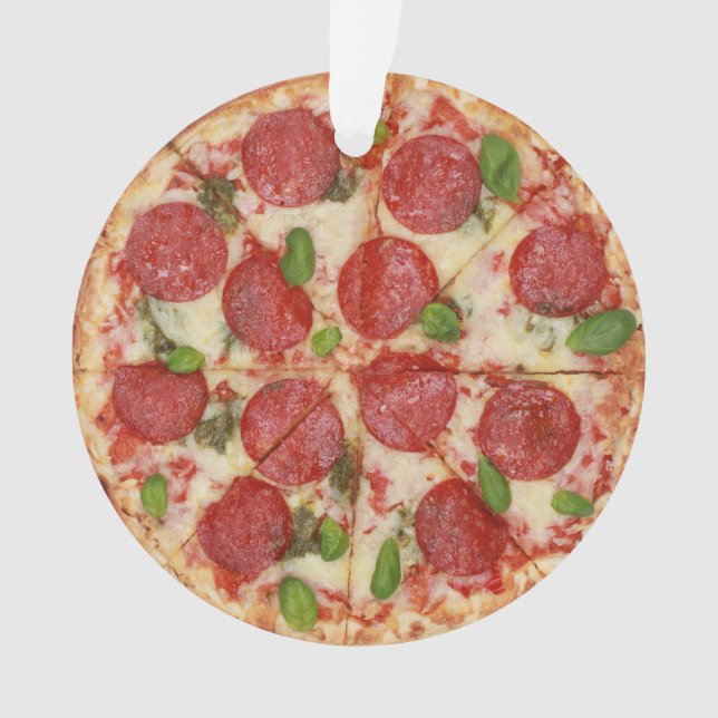 Pizza 1 Ornament - SRF (Front)