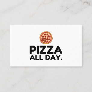 PIZZA ALL DAY BUSINESS CARD