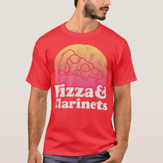 Pizza and Clarinets or Clarinet  T-Shirt