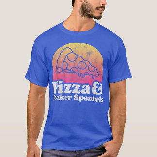 Pizza and Cocker Spaniels or Cocker Spaniel  T-Shirt