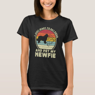Pizza And Newfie For Men Women Newfoundland Dog Da T-Shirt