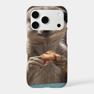"Pizza and Pints: A Meerkat’s Perfect Snack Break"