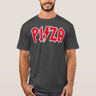 Pizza and Rock Music, Pizzeria, Hard Rock, Rock n  T-Shirt