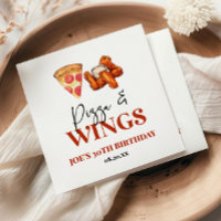 Pizza and Wings Birthday Party