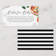 Pizza Baby Shower Book Request