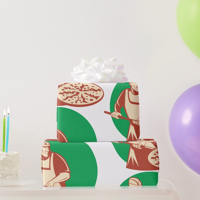 Pizza Baker Wrapping Paper (Creator Uploaded)