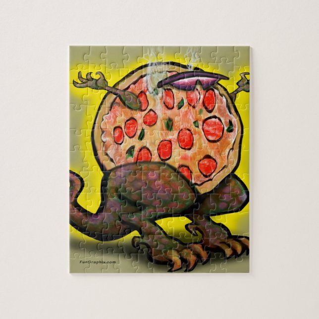 Pizza Beast Jigsaw Puzzle (Vertical)