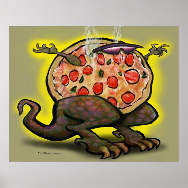 Pizza Beast Poster (Front)