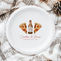 Pizza & Beer Casual Couples Wedding Bridal Shower