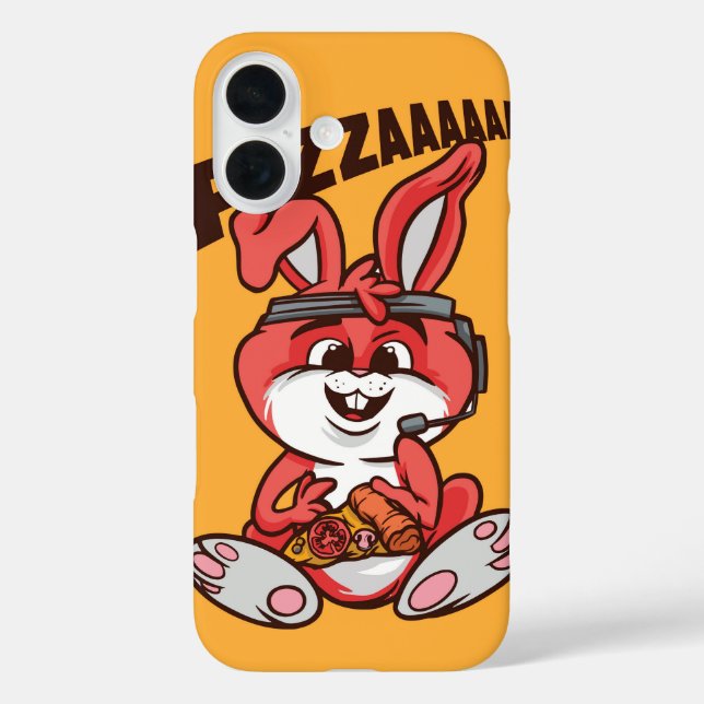 Pizza Bunny Hotline – Hungry Cutie Case-Mate iPhone Case (Back)