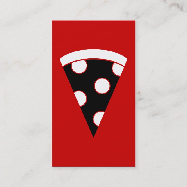 pizza business card (Front)