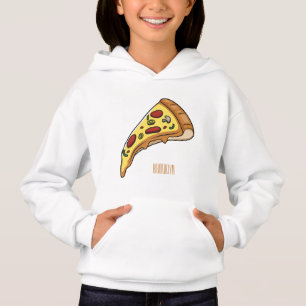 Pizza cartoon illustration