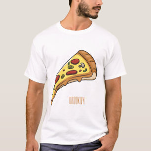 Pizza cartoon illustration T-Shirt