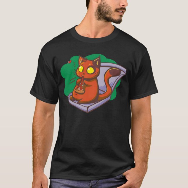 Pizza Cat boy T-Shirt (Front)