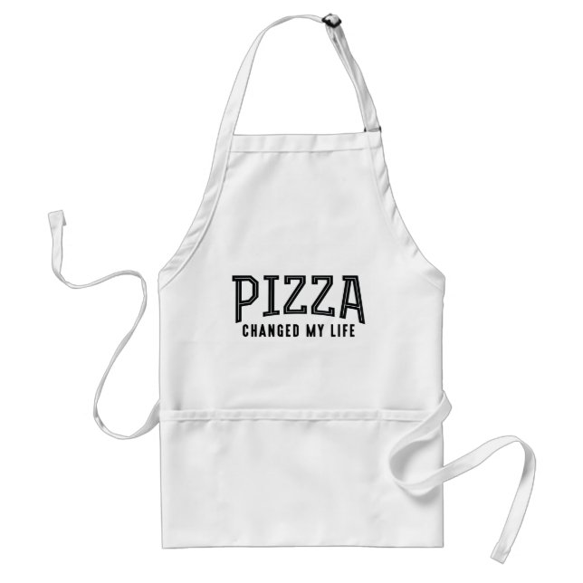 Pizza Changed My Life Standard Apron (Front)