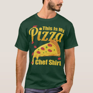 Pizza Chef Italian Food Funny Pizza Maker 14833044 T-Shirt