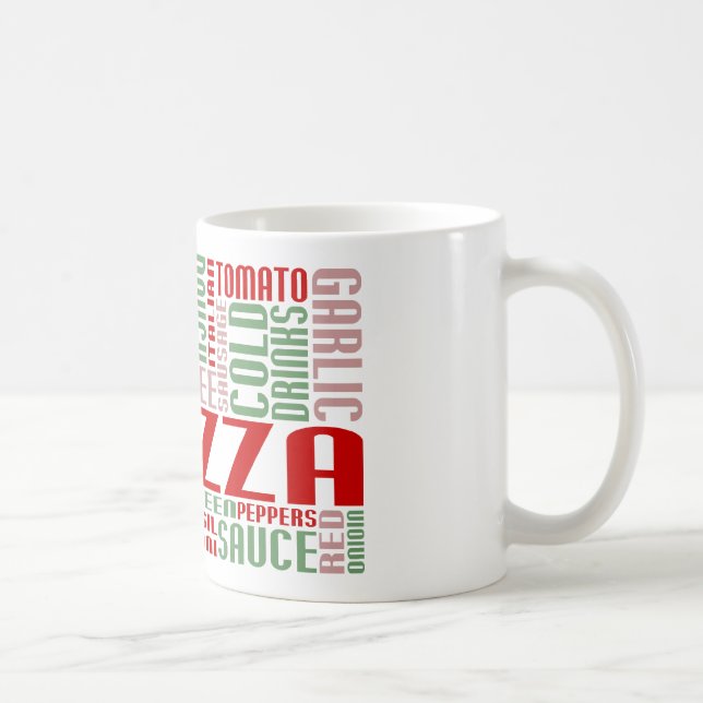 pizza chitChat Coffee Mug (Right)