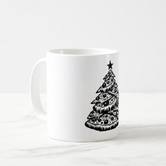 Pizza Christmas Tree Coffee Mug
