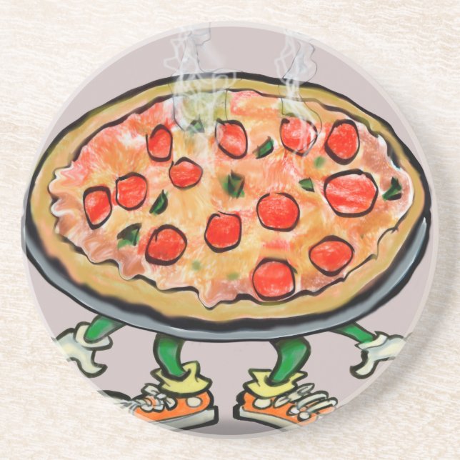 Pizza Coaster (Front)